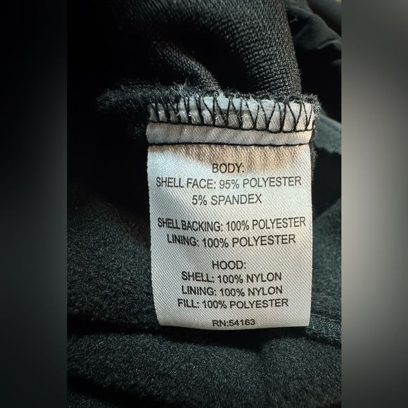 Calvin Klein Black Belted Trench Coat - Picture 14 of 15